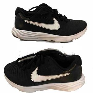 Nike Youth Soccer Baseball Black Cleats US 1 1/2 UK 33 Boys Girls Sports Preown